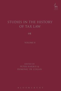 Studies in the History of Tax Law, volume 8